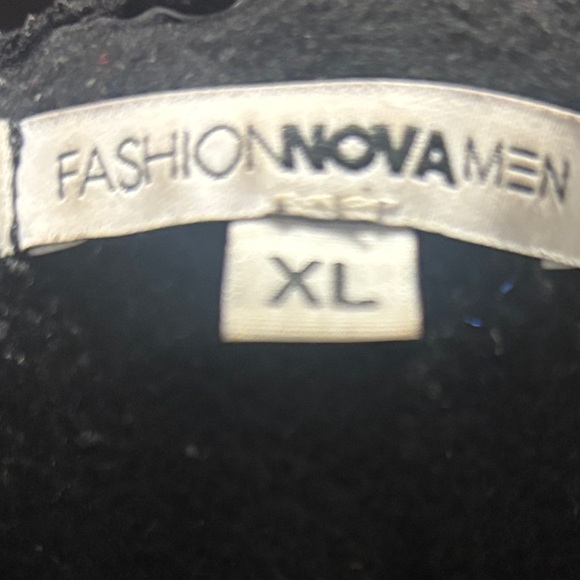 Fashion Nova Black Luxury Hoodie - Picture 3 of 5